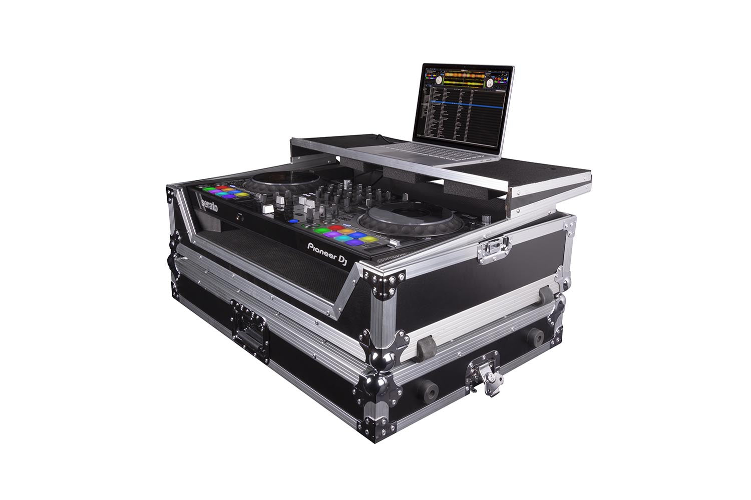B-Stock: Headliner HL10001 Flight Case Trolley For Pioneer DDJ-1000SRT With Laptop Platform - Hollywood DJ