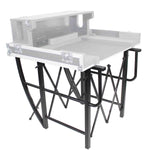 ProX X-EZTILT, EZ-Tilt Lifting-Rolling Stand for Audio and Lighting Consoles - Hollywood DJ
