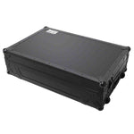 ProX XS-DDJREV7WLTBL DJ Flight Case for Pioneer DDJ-REV7 Digital Controller with Sliding Laptop Shelf and Wheels - Black Finish - Hollywood DJ