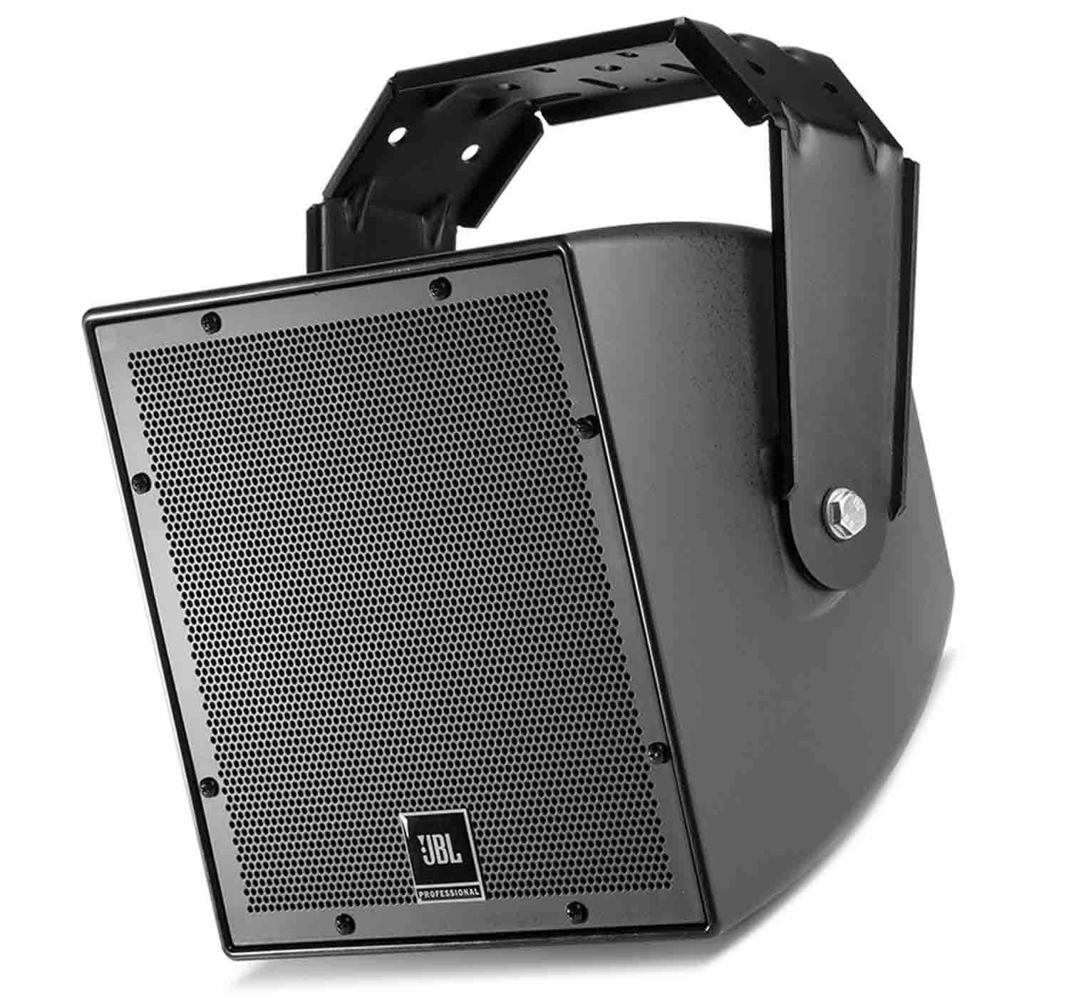 JBL AWC82-BK All-Weather Compact 2-Way Coaxial Loudspeaker with 8" LF - Black - Hollywood DJ