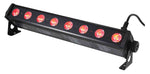 ProX X-BAR8RGBUV 8 32W High Power RGB-UV LED Wash Light - Hollywood DJ