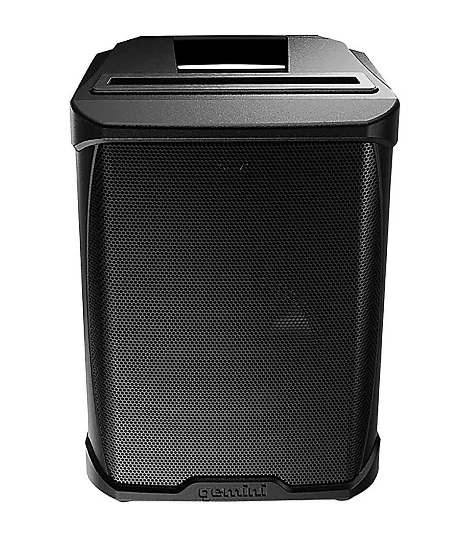 Gemini Sound GPSS-650, 6.5-Inch Battery Powered PA System Speaker with Built In Mixer - 200W - Hollywood DJ