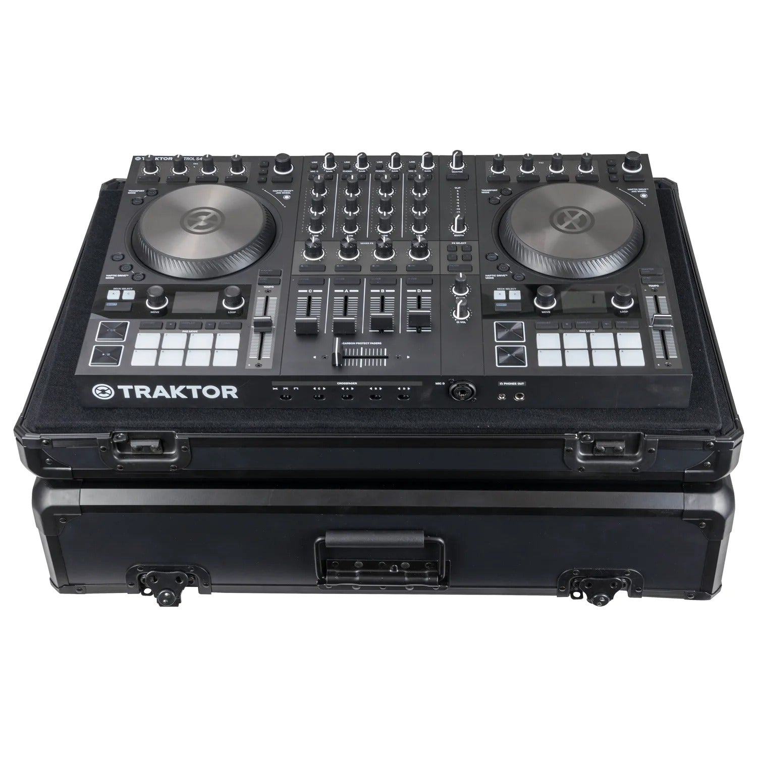 Odyssey KDJC3BL Black KROM Carrying Case for Universal Medium Size DJ Controllers - Hollywood DJ