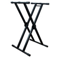 ProX X-KSD200, DJ Double X Style Case/Keyboard Stand With Ergo Easy Lock - Hollywood DJ