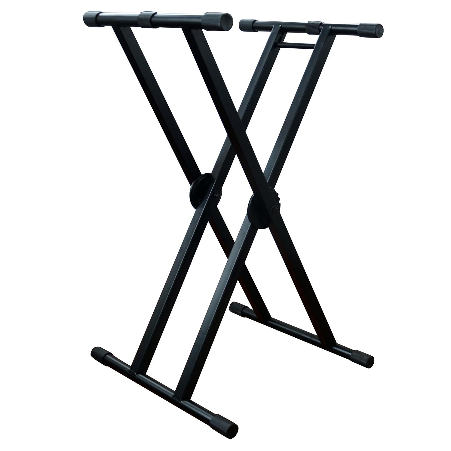 ProX X-KSD200, DJ Double X Style Case/Keyboard Stand With Ergo Easy Lock - Hollywood DJ