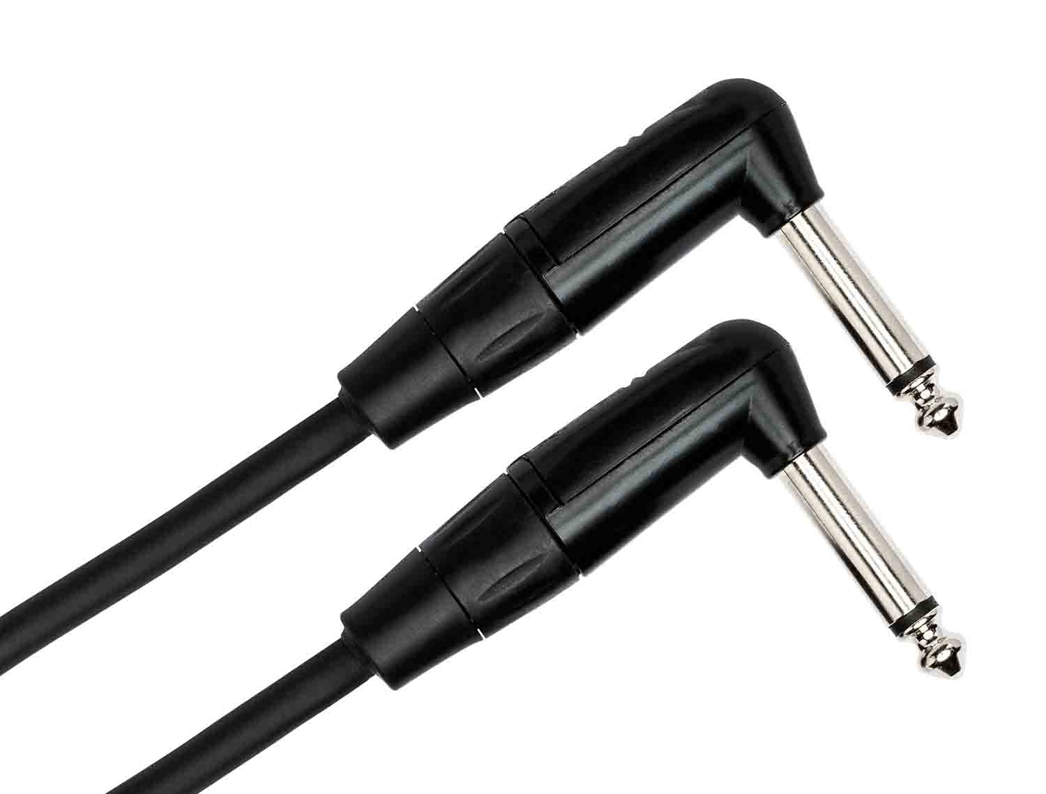 Hosa Right Angle Pro Guitar Patch Cable - Hollywood DJ