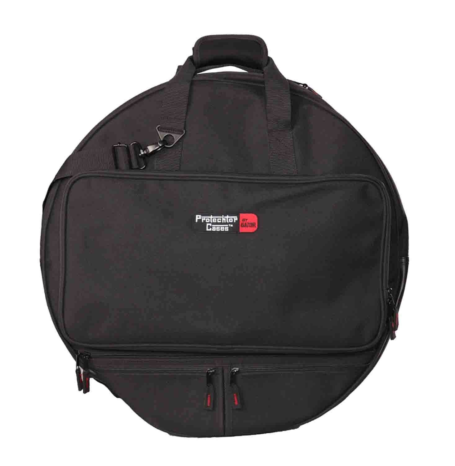 Gator Cases GP-CYMBAK-24 Heavy Duty 24 Inch Cymbal Backpack - Hollywood DJ