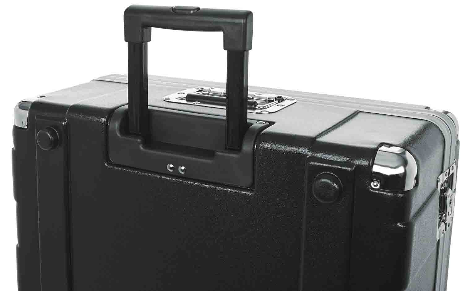 Gator Cases G-MIX 19X21 DJ Mixer and Equipment Case with Wheels - 19″ X 21″ X 6.5″ - Hollywood DJ