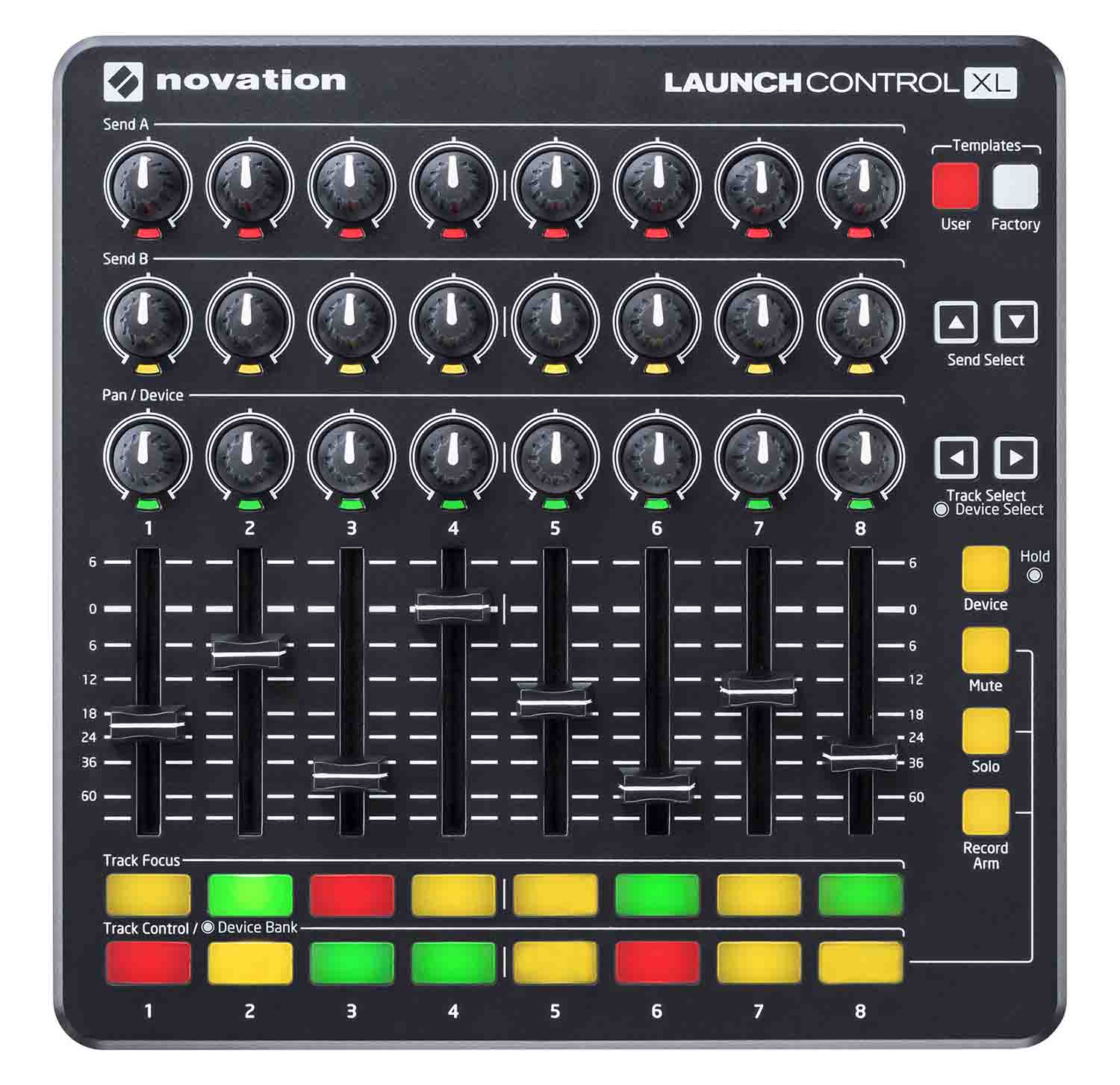 Novation LAUNCH-CONTROL-XL-BLK Ultimate Control Over Ableton Live - Hollywood DJ