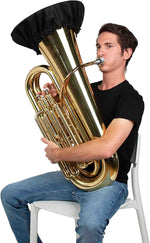 Gator Cases GBELLCVR1617BK 16-17 Inches Bell Cover with MERV 13 Filter - Black - Hollywood DJ