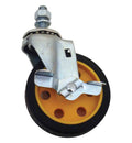Rock N Roller RCSTR4X1 4 G-Force Caster with Brake (for R2, R6) - 2 Pack Rock-N-Roller