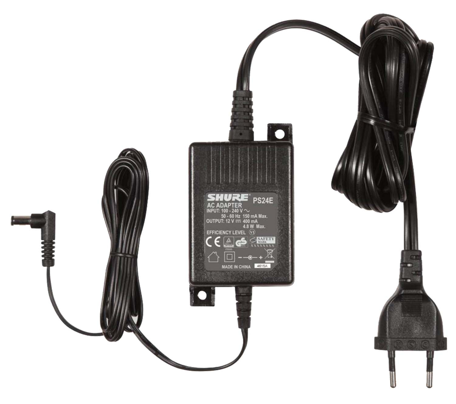 Shure PS24US 12V DC In-line Power Supply - Hollywood DJ