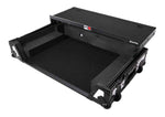PROX XS-XDJXZWLT WH, ATA Flight Case for Pioneer XDJ-XZ DJ Controller with Laptop Shelf 1U Rack Space and Wheels - Hollywood DJ