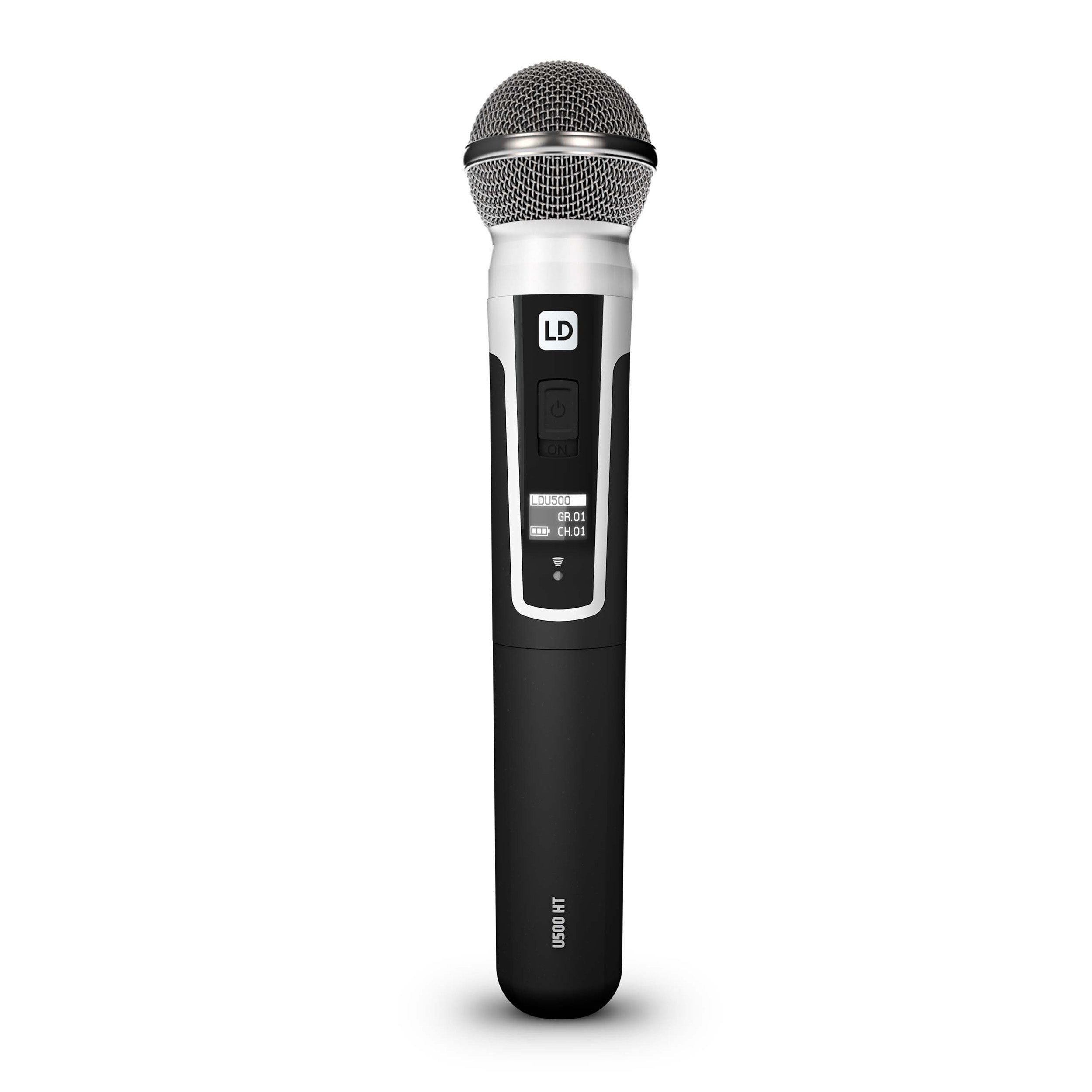 B-Stock: LD Systems U505 HHD, Wireless Microphone System with Dynamic Handheld Microphone, 514 - 542 MHz, US Power - Hollywood DJ