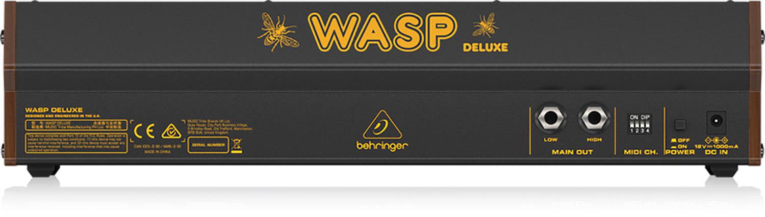 Behringer WASP DELUXE Legendary Hybrid Synthesizer With Dual Oscs, Multi-Mode VCF And 16-Voice Poly Chain - Hollywood DJ