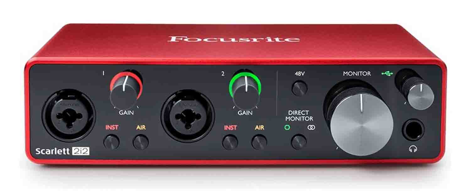 Focusrite Scarlett 2i2 3rd Gen 2x2 USB Audio Interface