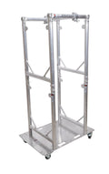 ProX XT-GRU-PKGX4, Truss Modular 4X Rapid U Grid Trio Package for Lighting with Rolling Aluminum Baseplate by ProX Cases