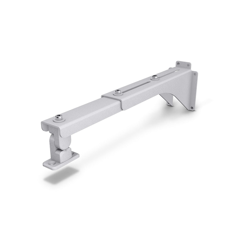 LD Systems CURV 500 WM BL W, Curv 500 Tilt and Swivel Wall Mount Bracket for Up to 6 Satellites - White - Hollywood DJ