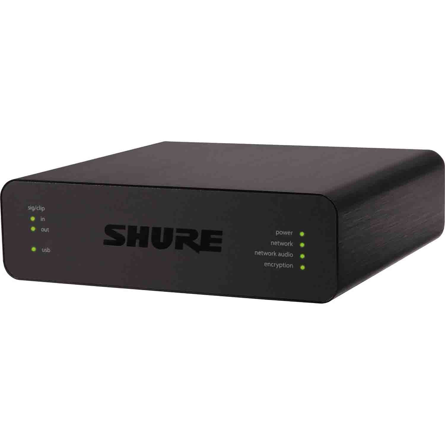 Shure ANIUSB-MATRIX USB Audio Network Interface with Matrix Mixing - Hollywood DJ