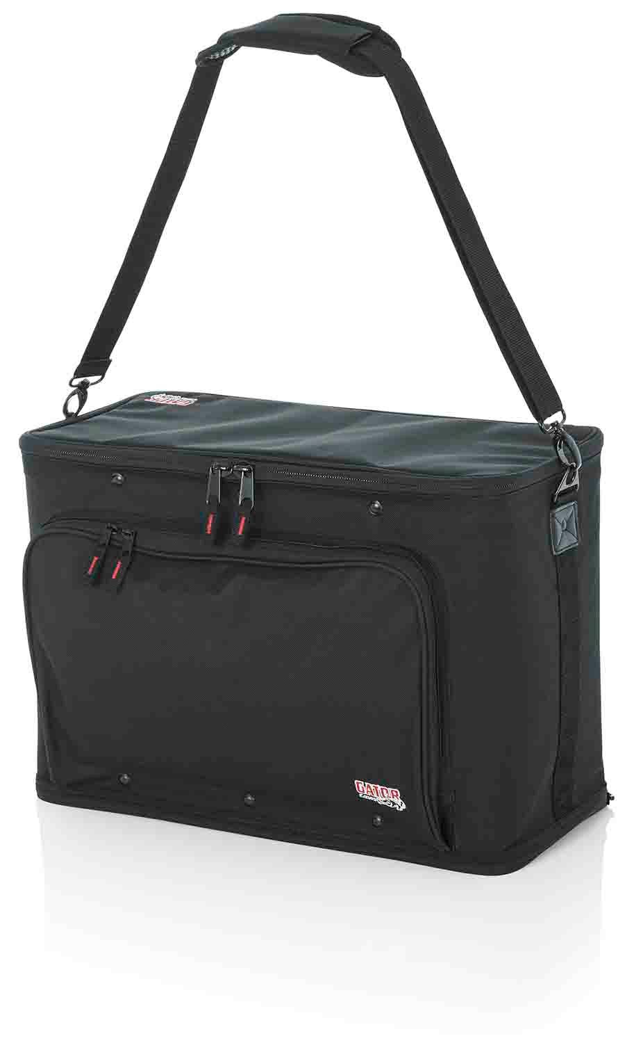 Gator Cases GR-RACKBAG-4U, 4U Lightweight Rack Bag with Aluminum Frame and PE Reinforcement - Hollywood DJ