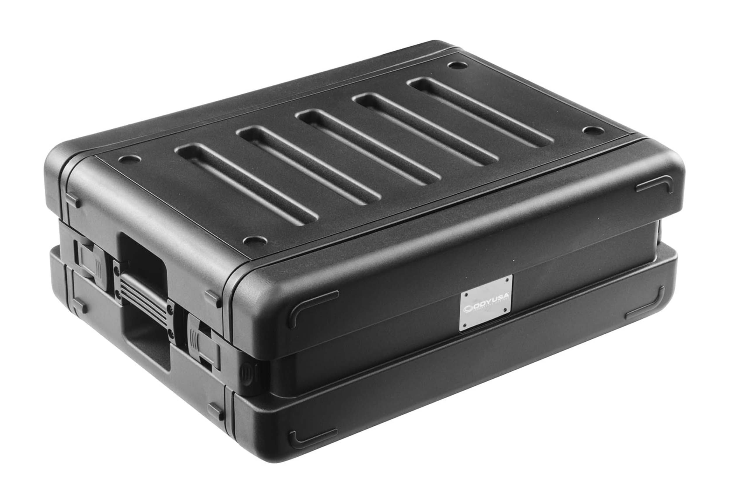 Odyssey VR3S, 10.5-Inch Rail-to-Rail Watertight Dust-proof Injection-Molded 3U Rack Case Odyssey