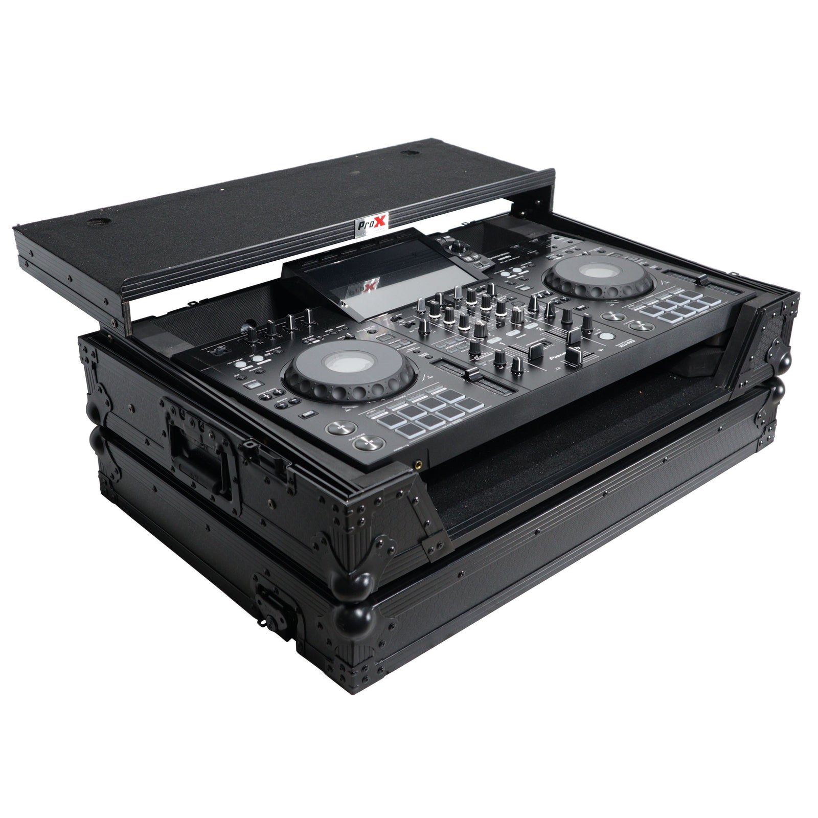 ProX XS-XDJRX2 WLTBL DJ Flight Case For Pioneer XDJ-RX2 With Sliding Laptop Shelf by ProX Cases