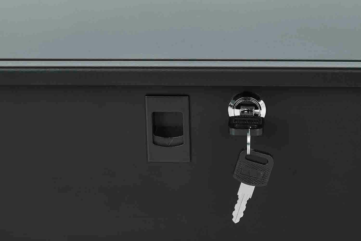Gator Cases GRW-DRWMIC10, 10 Microphone Lockable Drawer – 2U - Hollywood DJ