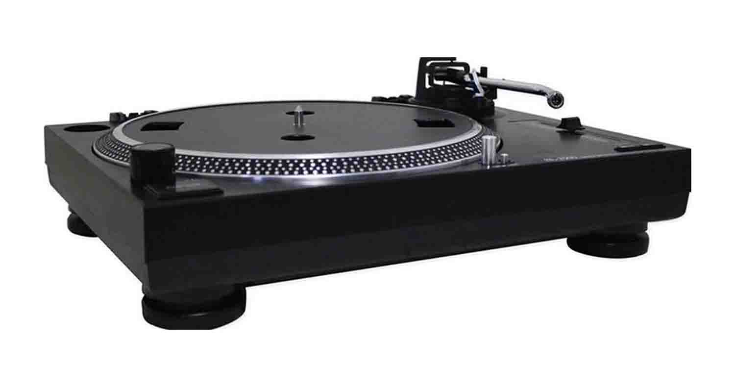 B-Stock: Gli pro SL-2500 Direct Drive Manual Turntable with Strobe Illuminator - Hollywood DJ