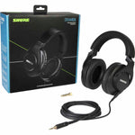 Shure Podcast Package with SRH440A Studio Headphones and MV7X USB Podcast Microphone - Hollywood DJ
