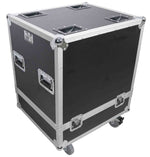 B-Stock: ProX XS-252521SPW Subwoofer Speaker Flight Case with Casters Interior - Hollywood DJ