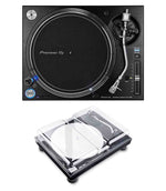 Pioneer DJ PLX-1000 DJ Turntable with Decksaver DS-PC-SL1200 Protection Cover - Bundle - Hollywood DJ