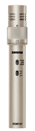 Shure KSM141 Dual Pattern Condenser Microphone - Hollywood DJ