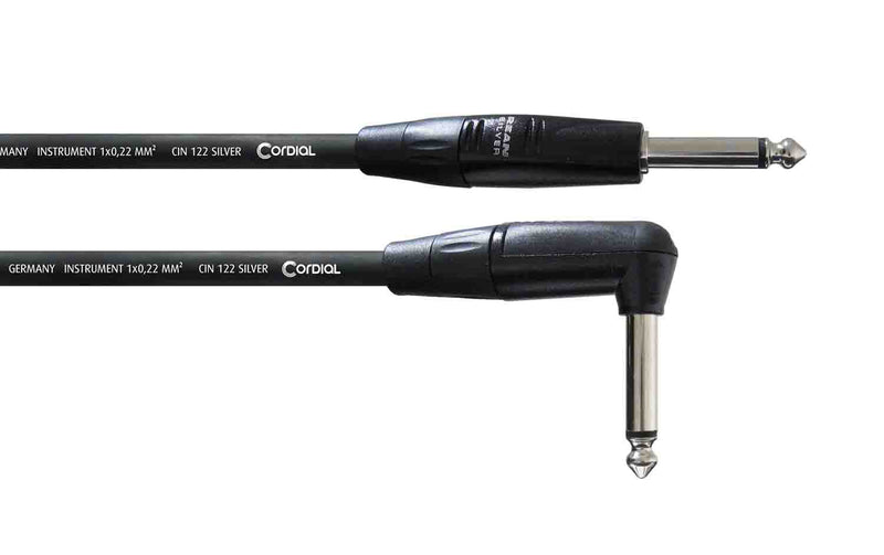 Cordial CII PR, 90° und Instrument Cable - Hollywood DJ