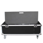ProX X-RCF-EVOX12X2W ATA Flight Case for 2 RCF EVOX 12 Array Speakers with Wheels - Hollywood DJ