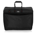 Gator Cases G-MIXERBAG-2519 Updated Nylon DJ Mixer and DJ Equipment Bag - 25″ X 19″ X 8″ - Hollywood DJ