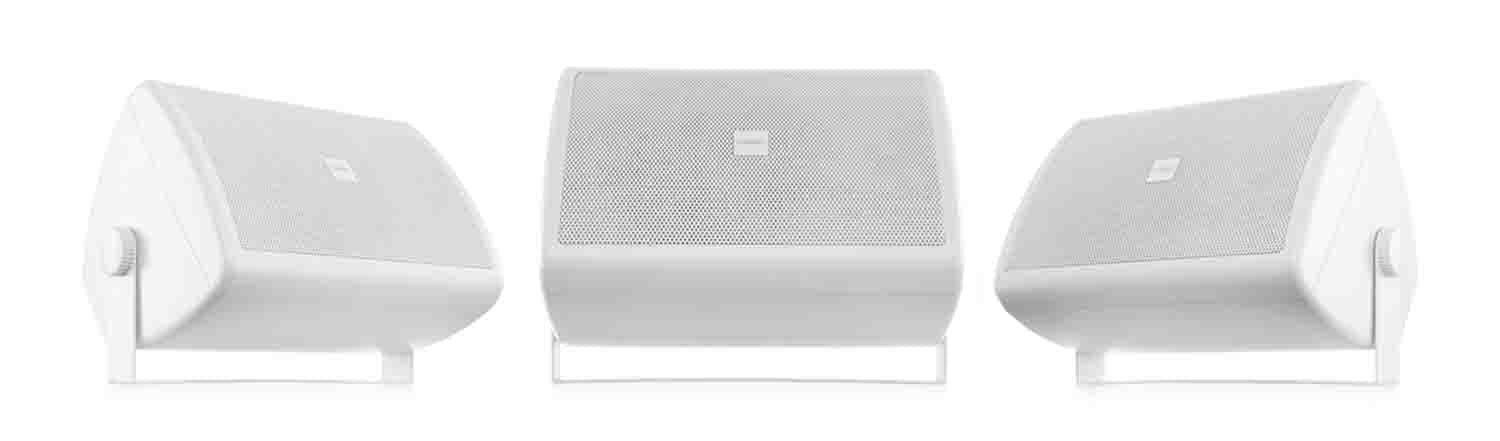 QSC AC-S6T-WH Acoustic Coverage Series 6.5 Inch 2-Way 30W Loudspeaker - White - Hollywood DJ