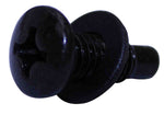 ProX X-100RS Rack Screws Nylon Washers Pack of 100 - Black - Hollywood DJ