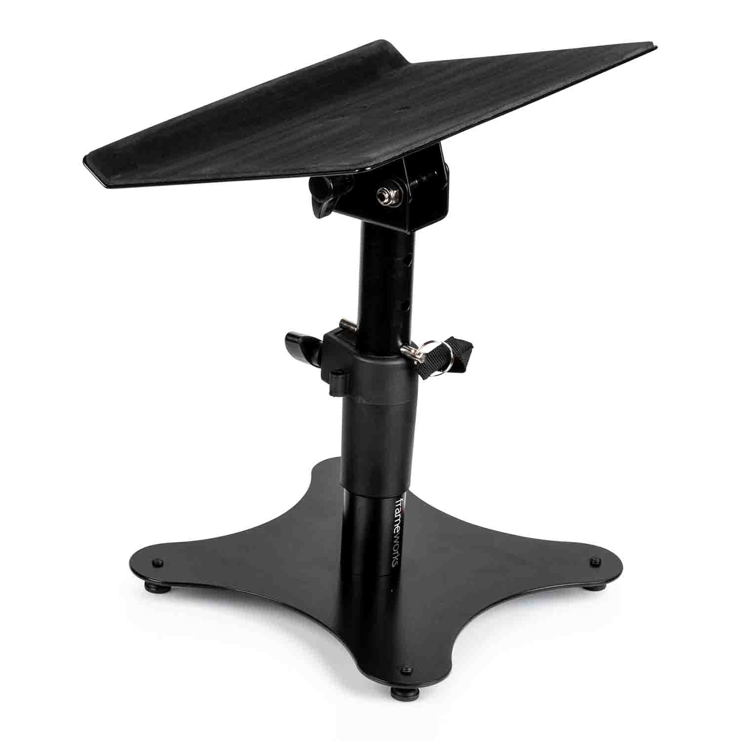 Gator Frameworks GFWLAPTOP2000 Universal Laptop Stand - Desktop Stand with Adjustable Height - Hollywood DJ