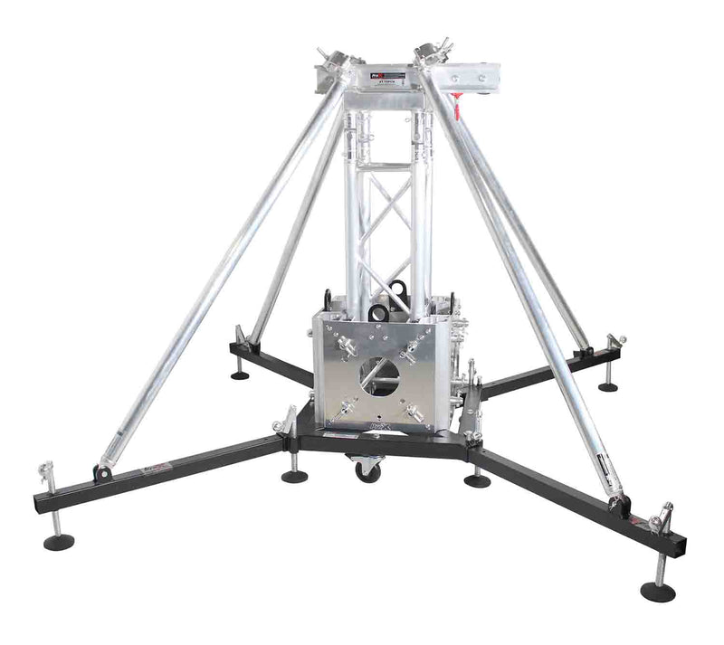 ProX XTP-GSBPACK3 Truss Tower Stage Roofing System Package Top Block Hinges Base - 3.28 Feet - Hollywood DJ