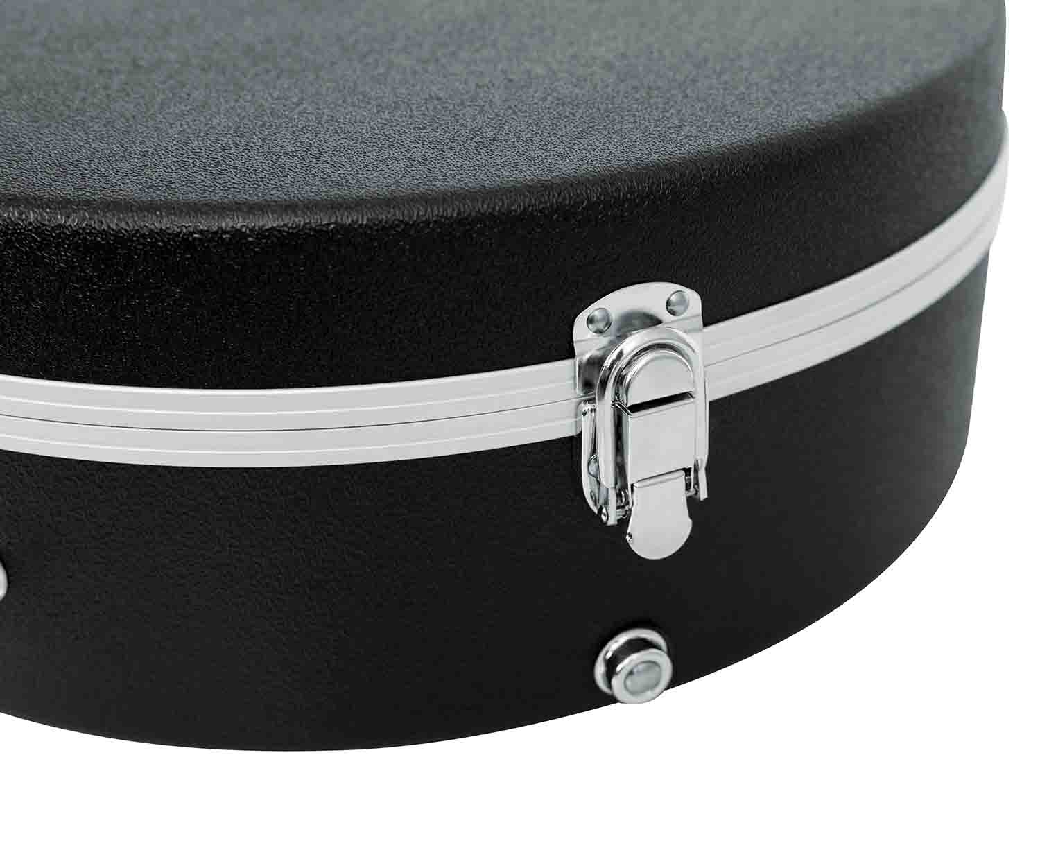 Gator Cases GC-BANJO-XL Deluxe Molded Banjo Case for Banjos - Hollywood DJ