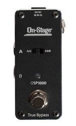 Onstage GSP1000 ABY Switcher - Black - Hollywood DJ