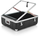 Gator Cases G-MIX-12 PU ATA Molded Pop-Up DJ Mixer Case with Wheels - Hollywood DJ