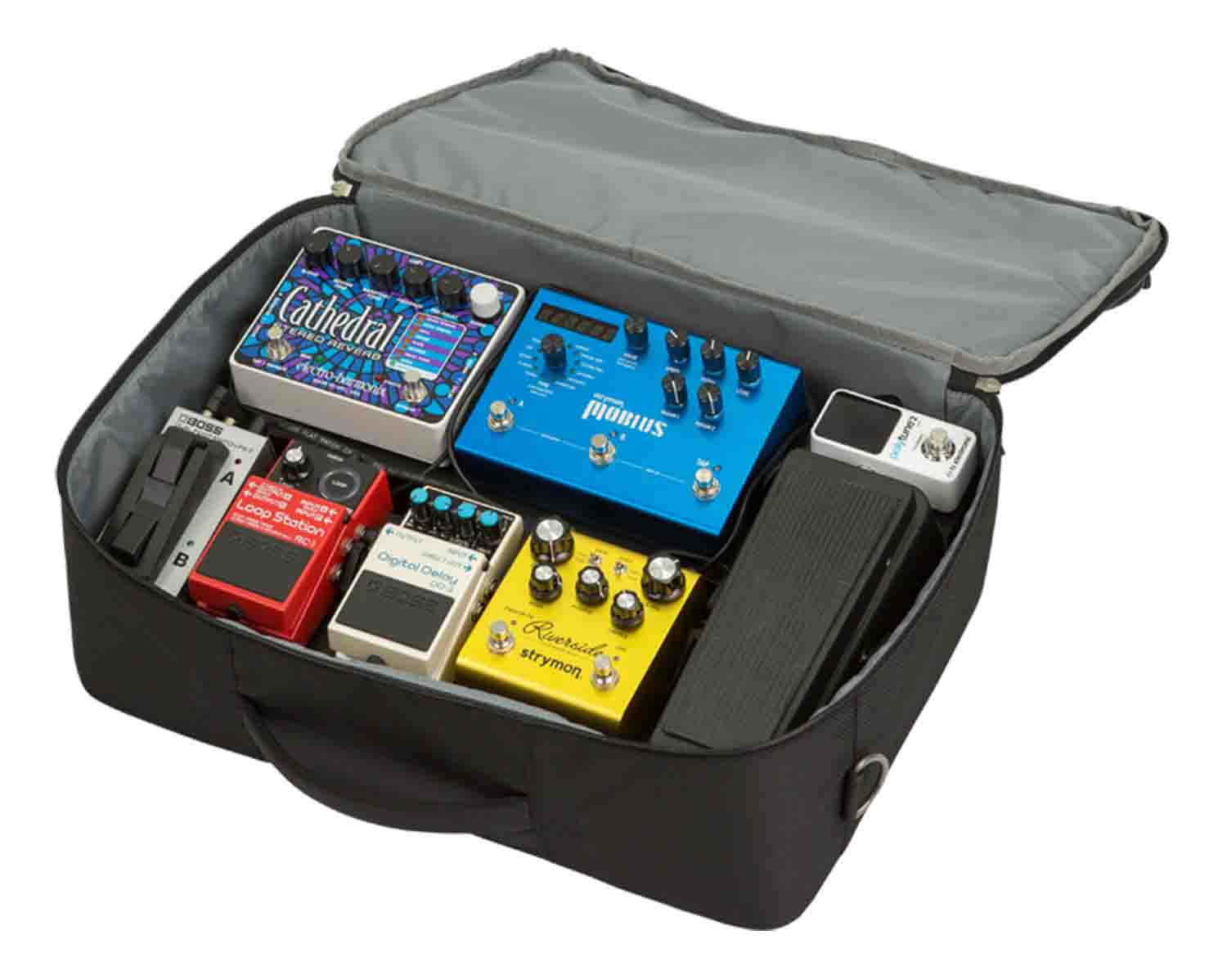 SKB Cases 1SKB-1712TPB Think Tank Soft Bag with 1SKB-PB1712 Pedalboard - Hollywood DJ