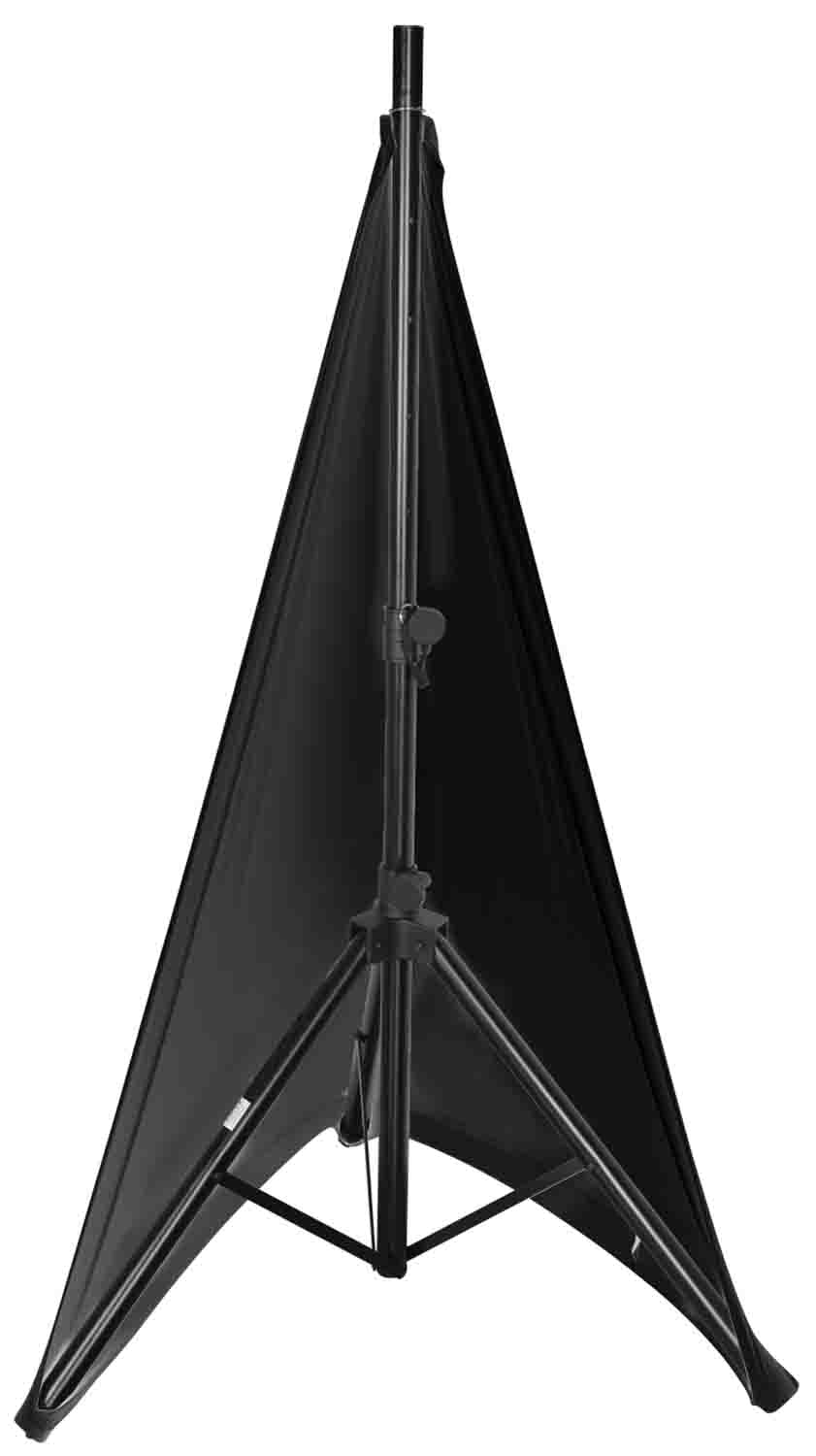 Gator Cases GPA-STAND-2-B Stretchy Speaker Stand Cover-2 Sides - Hollywood DJ