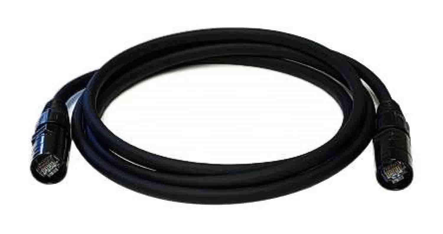 Whirlwind ENC2S025 Shielded Cat 5e Cable with etherCON Connectors - 25 Foot - Hollywood DJ