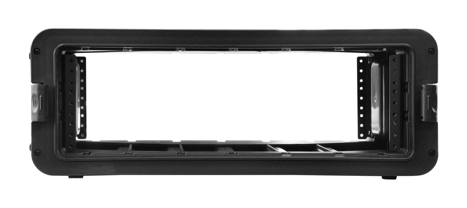 Odyssey VR3SMIC4ZP, Watertight 3U Rack Case with 4 Microphone Compartments Odyssey