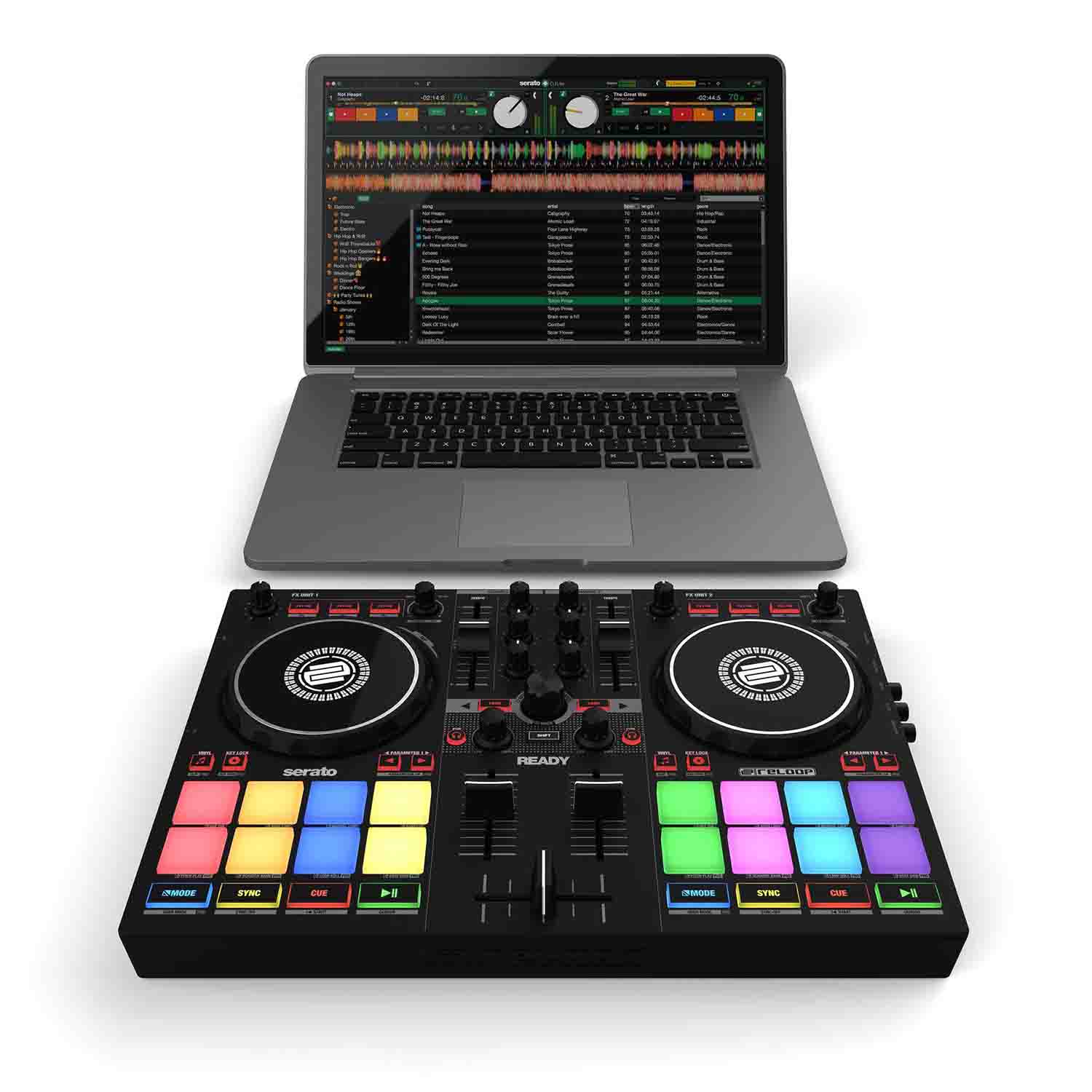 Reloop Ready Portable Performance DJ Controller for Serato