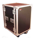 Gator Cases G-TOUR 14U CAST, 14U Standard Road Rack Case with Casters - Hollywood DJ