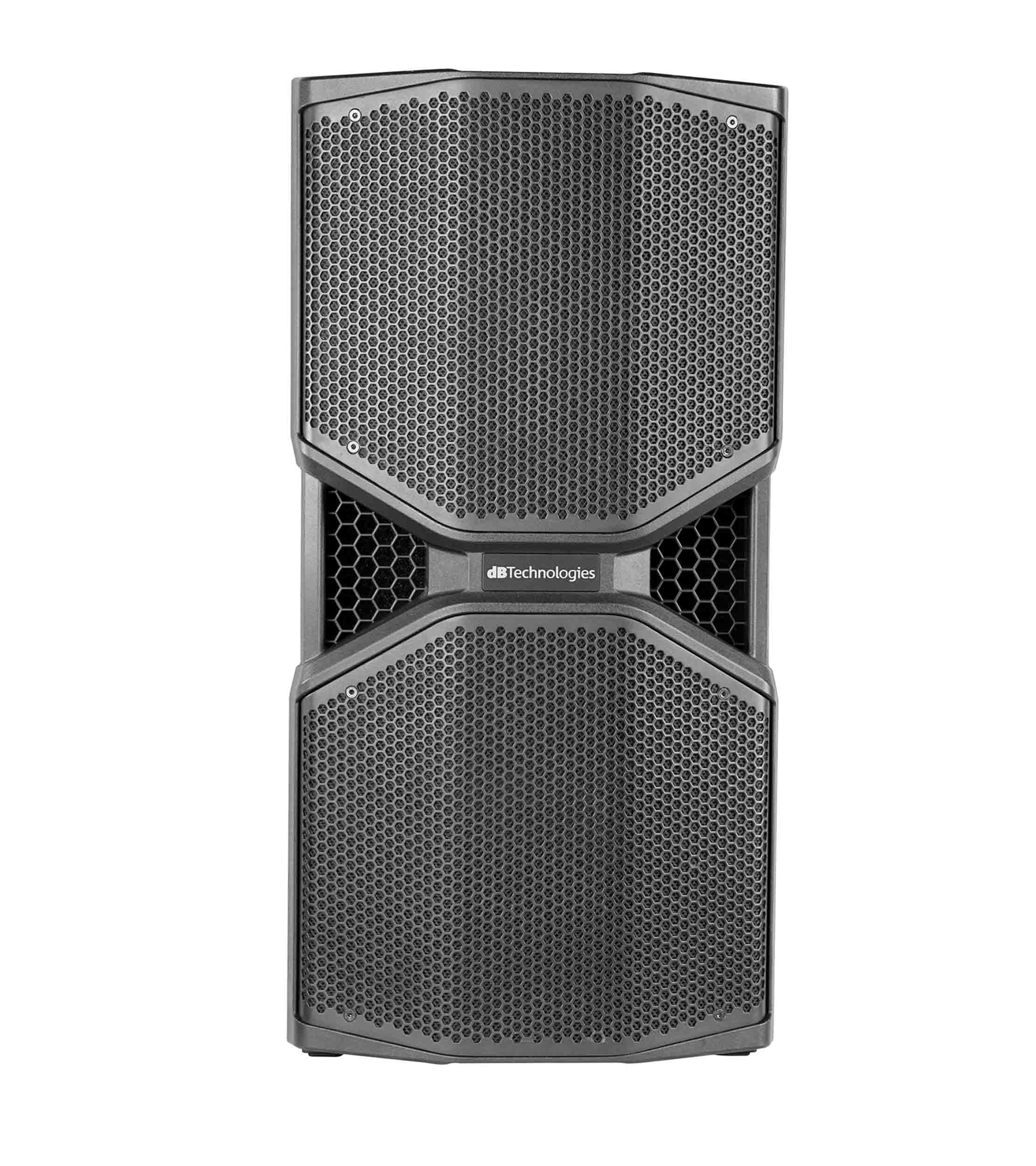 dB Technologies Opera Reevo 212T, 2x12-Inch Quasi 3-Way Active Speaker - 1050W - Hollywood DJ