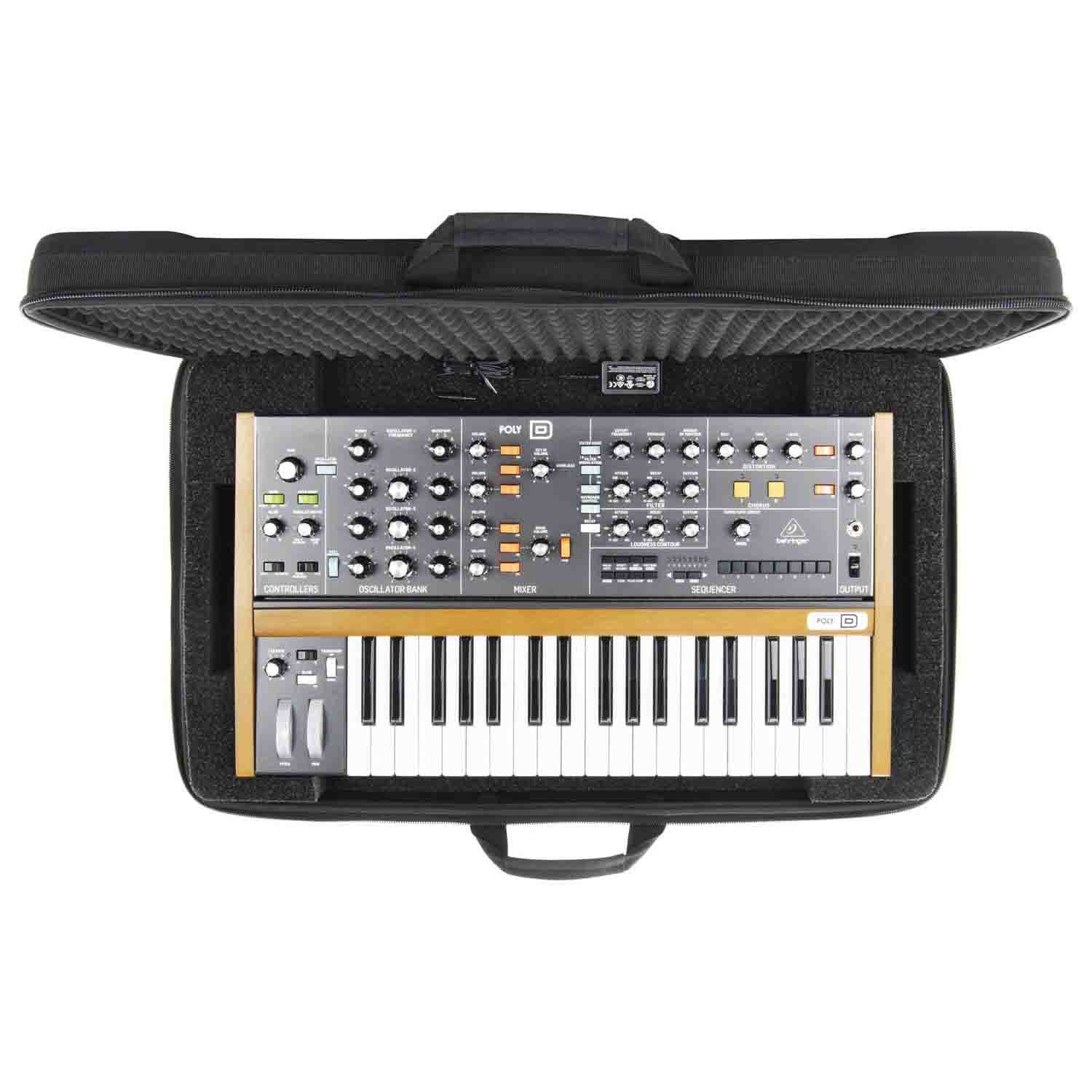 Odyssey BPOLYD EVA Molded DJ Bag For Behringer Poly D Synthesizer - Hollywood DJ